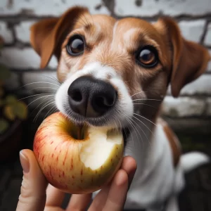 Pommes, Est-ce que les chiens peuvent manger des pommes?, Länkē