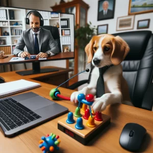 télétravail, Comment occuper votre chien quand vous êtes en télétravail ou en plein Teams/Zoom/Skype/Meet ?, Länkē