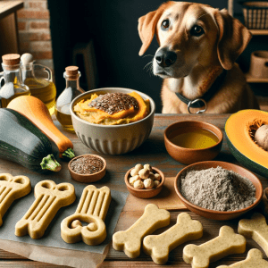 Gateries, Recette de Gâteries Canines Maison : Friandises à la Courge et aux Graines de Lin